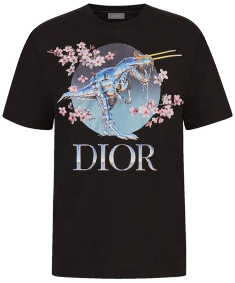 dior high top dinosaur|Dior sorayama shirt.